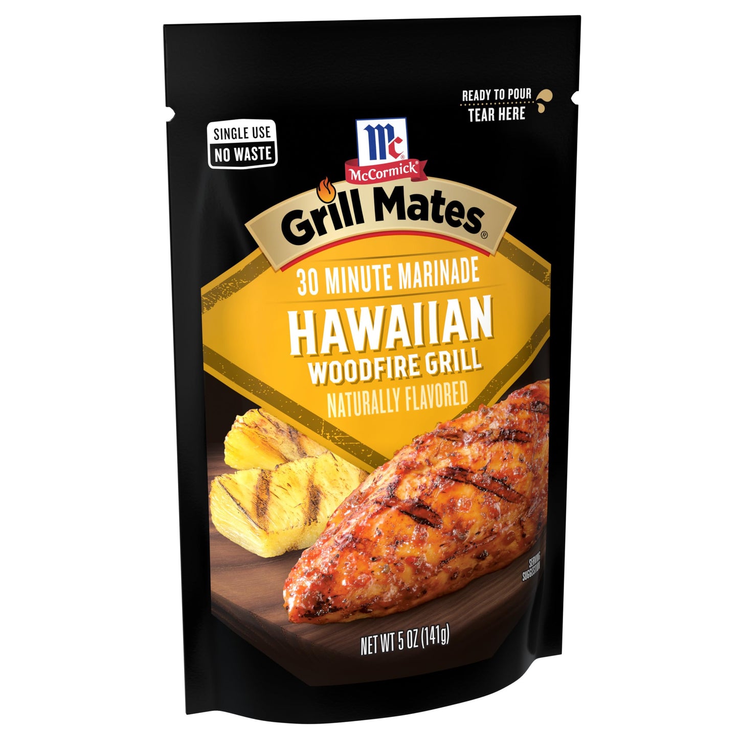 McCormick Grill Mates Hawaiian Woodfire Grill Marinade, 5 oz, Pack of 1