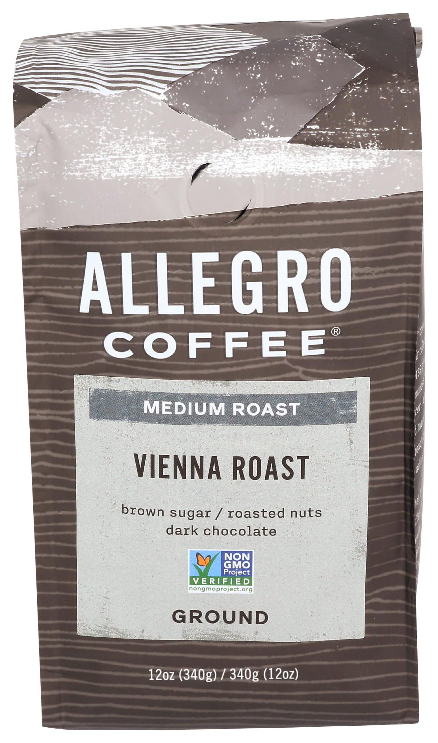 Allegro Coffee Vienna Roast Ground Coffee, 12 Oz