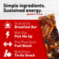 Collin Street Bakery Fruitcake Bar - Chewy Breakfast Bar & On-The-Go Snack - Gluten Free, Soy Free, & Dairy Free Fruit & Nut Bar - Individually Wrapped Soft Snack Bars (1.4.Oz Each) - 12 Pack