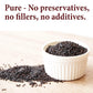 The Spice Way Black Sesame Seeds - 8 oz Pack, Non-GMO, Natural Flavor