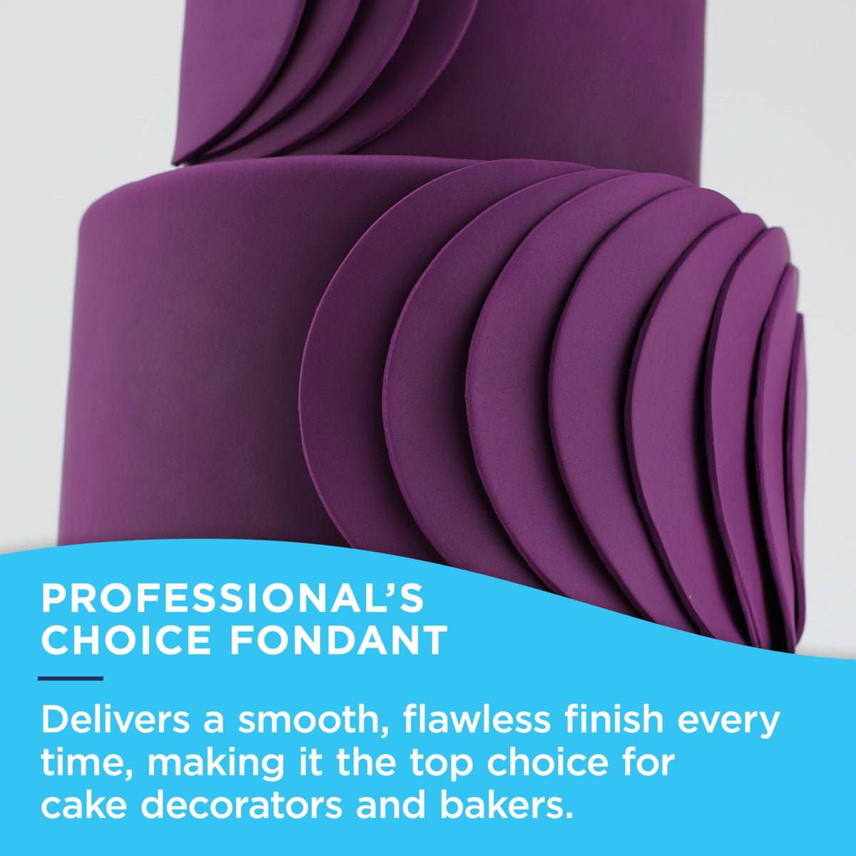 Satin Ice White Fondant, Vanilla Flavor, 10 Pound Pack, Ideal for Baking and Decorating