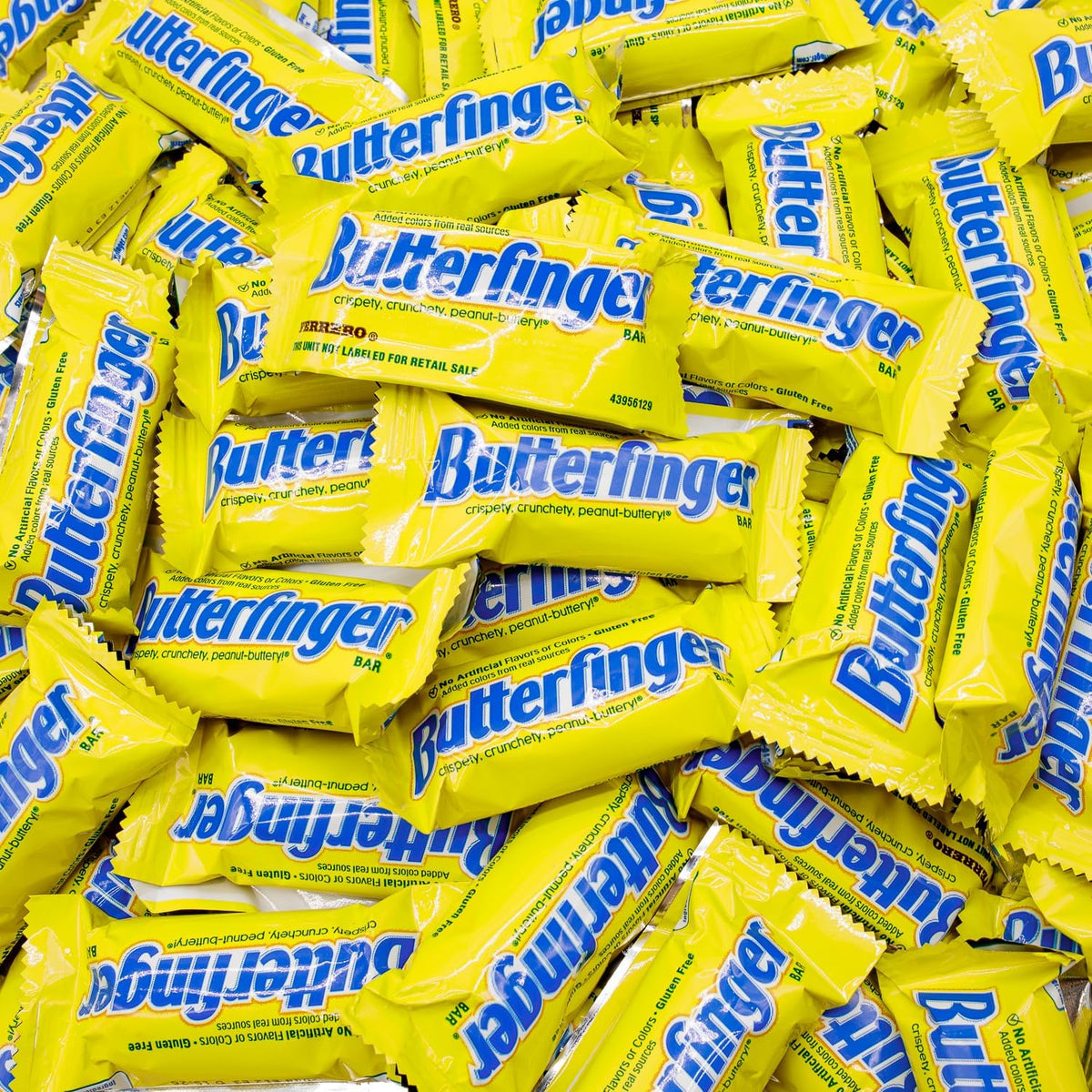 Candy Bars 3 Lb – Anti Melt Pack, Crunchy Peanut Center, Chocolatey Shell, Individually Wrapped, Bulk Resealable Bag, Fun Size