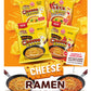 OTTOGI Spicy Stir Fry Cheese Ramen, Korean Style Instant Noodle, Deliciously Cheesy and Spicy, 4.95oz x 4 Pack