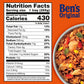 BENS ORIGINAL Street Food Honey BBQ Flavored Rice with Chicken, Prepared Entr  e, Microwavable Heat-&-Eat Bowl in 90 Seconds, 9