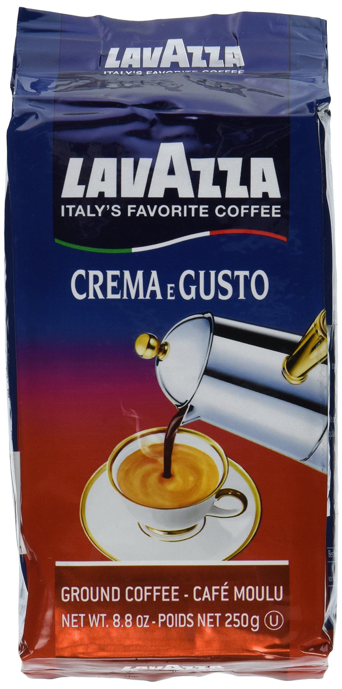 Lavazza Crema E Gusto Espresso 8.8Oz(Pack Of 6)