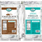 By The Cup Non-Dairy Soft Serve Mix Variety, Gluten Free, 1 of each Flavor: 6 lb Bag: Chocolate and Vanilla