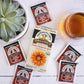 Newmans Own Organic Sweet Cinnamon Spice Herbal Tea - Caffeine-Free Rooibos with Organic Ginger - 20 Individually Wrapped Bags - 4 Count