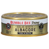 Bumble Bee Prime Solid White Albacore Tuna In Water, 5 Oz Can - Premium Wild Caught Tuna - 32G Protein Per Serving - Non-Gmo Project Verified, Gluten Free, Kosher