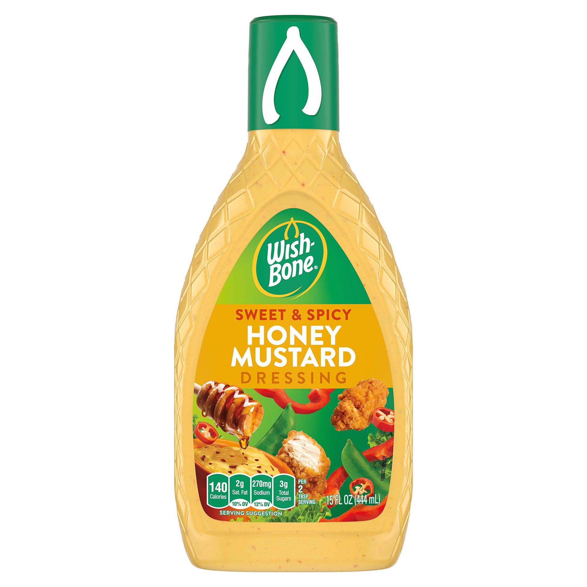 Wish-Bone Sweet & Spicy Honey Mustard Salad Dressing, 15 Fl Oz