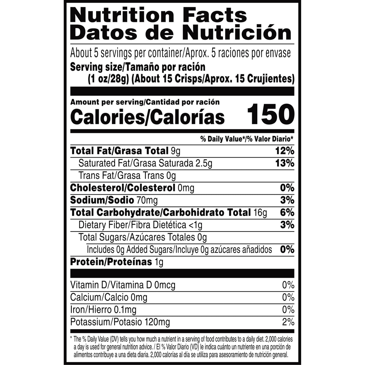 Pringles Potato Crisps Chips, Lunch Snacks, On-The-Go Snacks, Lightly Salted, 5.2oz Can (1 Can)