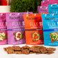 Flackers Organic Flax Seed  ers Variety Pack - Sea Salt, Rosemary, Savory & Cinnamon, Gluten Free, Vegan, 5 Ounce (Pack of 4)