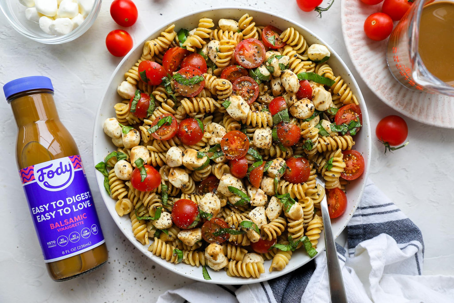 Fody Foods Salad Dressing Variety Pack, 8 Oz (Pack Of 4), Garlic And Onion Free, Low Fodmap Certified, Gut & Ibs Friendly, Vegan, Non-Gmo, Gluten Free, Keto Friendly