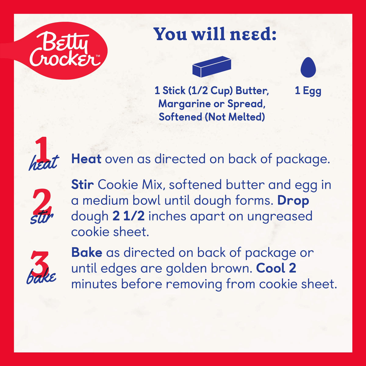 Betty Crocker Chocolate Chip Cookies, Cookie Baking Mix, 17.5 Oz (Pack Of 12)