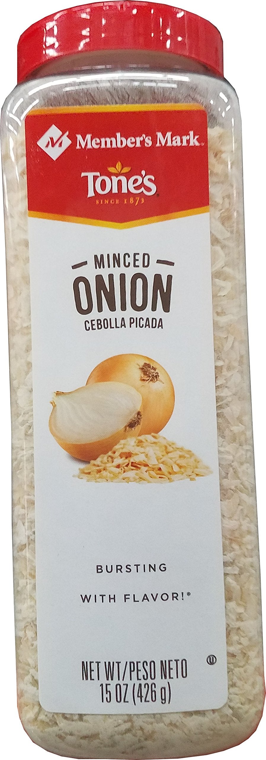 Members Mark Minced Onion by Tones, 15 Ounce