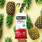 Thats it. Apple + Pineapple 100% Natural Real Fruit Bar, Best High Fiber Vegan, Gluten Free Healthy Snack, Paleo for Children &