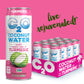 C2O Coconut Water with Ginger, Lime & Turmeric - 12 Pack, 17.5 FL OZ - Non-GMO Natural Hydration & Electrolytes
