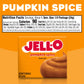 Jell-O Pumpkin Spice Artificially Flavored Instant Pudding & Pie Filling Mix, 3.4 oz Box