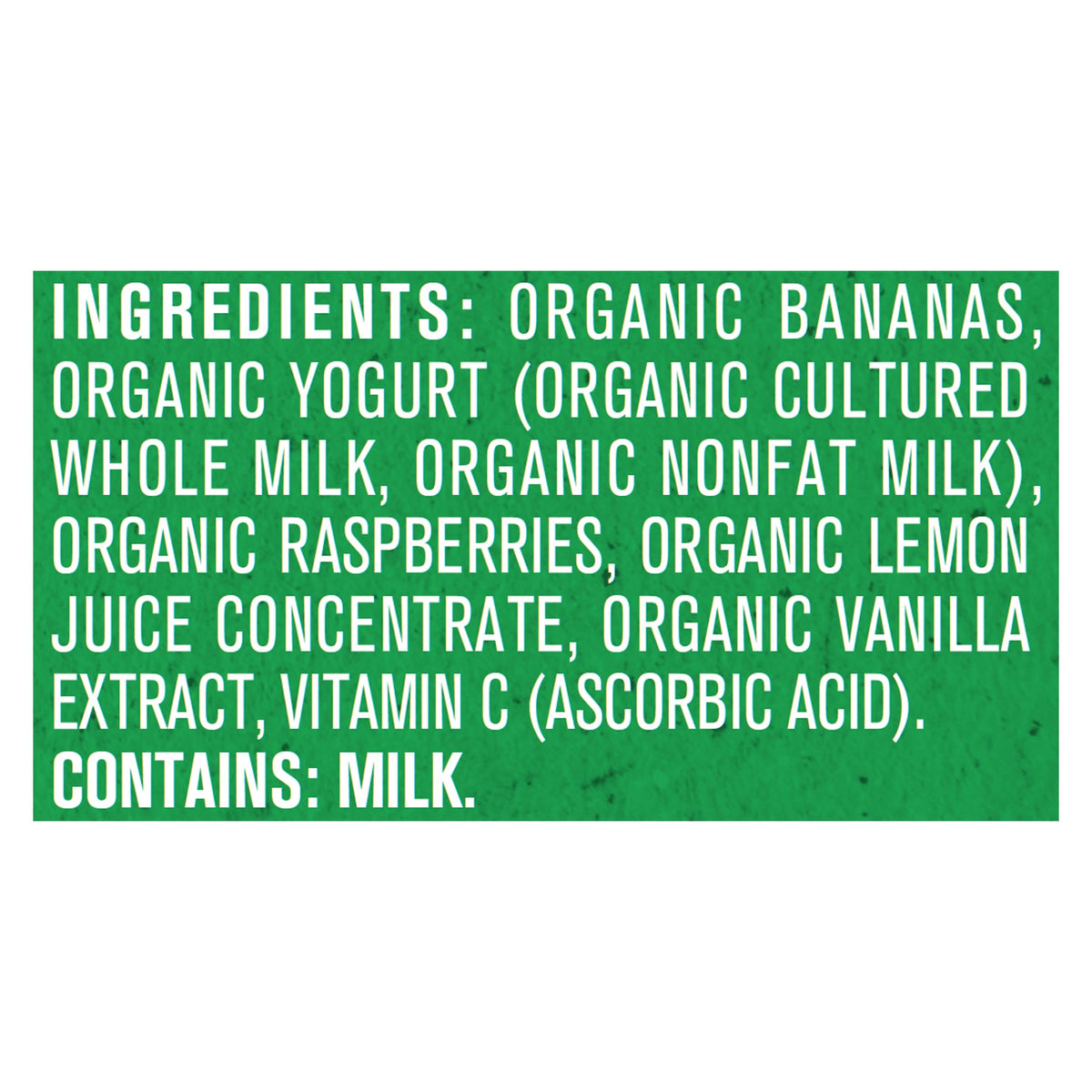 Gerber Organic Baby Food Pouches, Toddler, Banana Raspberry Yogurt Vanilla, 3.5 Ounce (Pack Of 12)