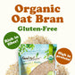 Food To Live Gluten Free Organic Oat Bran, 6 Pounds - A Nutritional Powerhouse High Fiber Hot Cereal, Milled From High Protein O