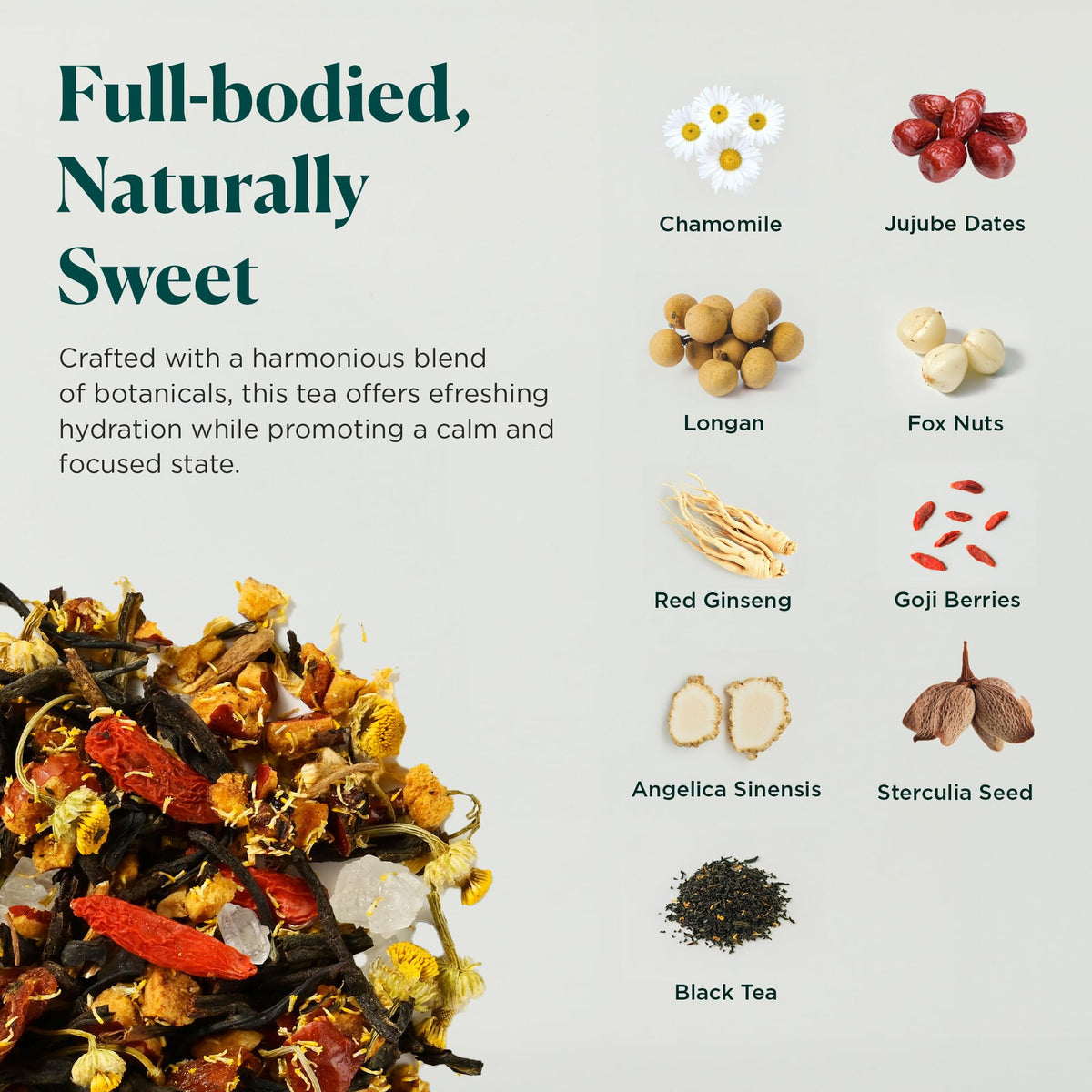 Tea Facto Chamomile Tea Bags With Chrysanthemum Tea For Soothing Comfort - 10 Pack