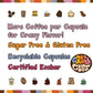Crazy Cups Santas Sugar Cookies Decaf 22Ct