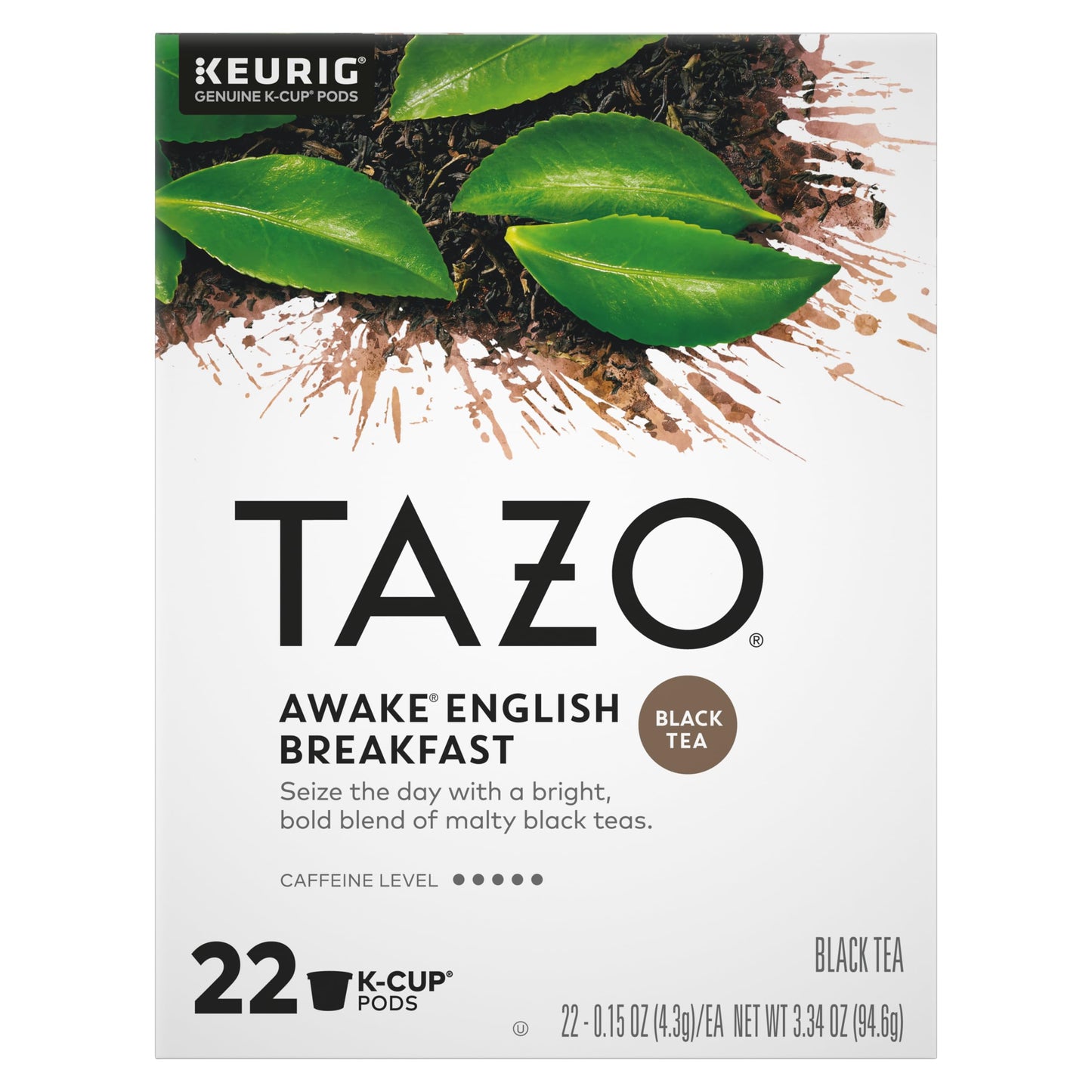 TAZO K-Cups Bold Traditional Breakfast-Style Black Tea, 22 Count, Model 68375780
