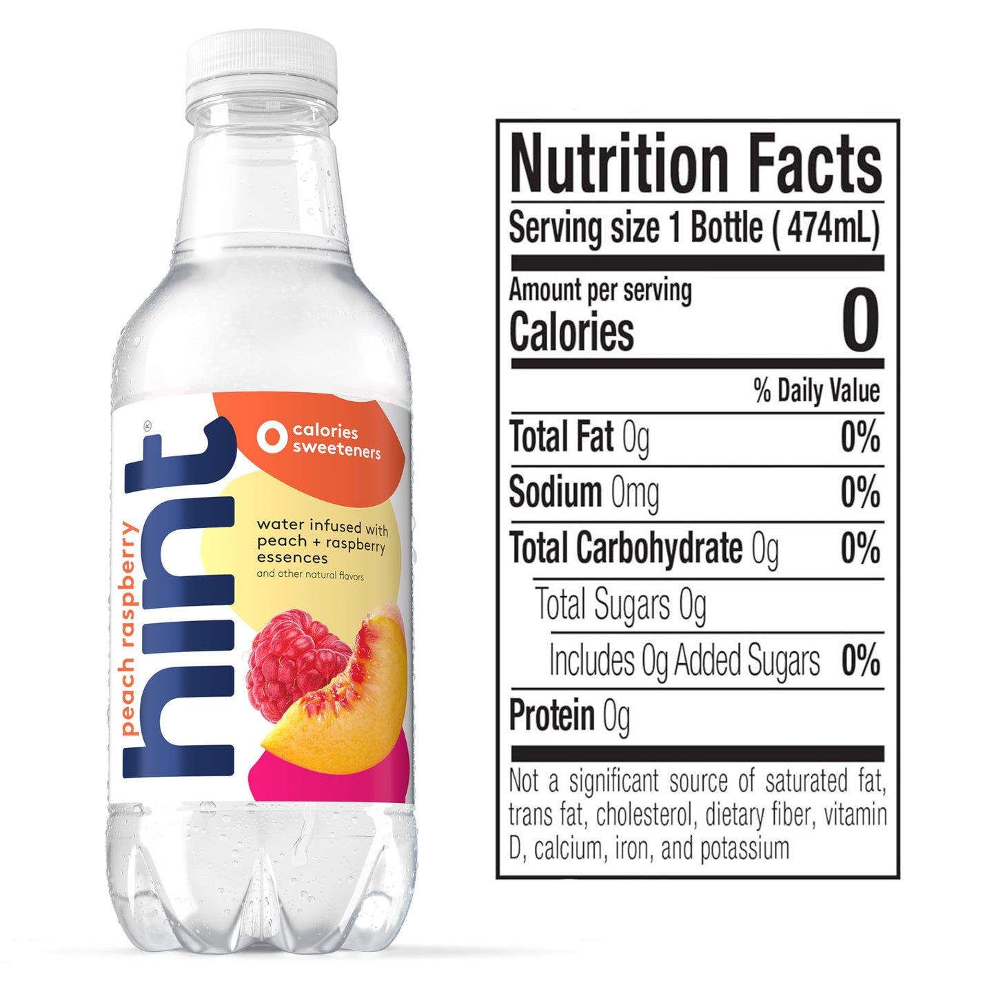 Hint Water Smashup Variety Pack, 3 Bottles Each of: Blueberry Lemon, Cherry Blackberry, Peach Raspberry, and Strawberry Kiwi, Ze