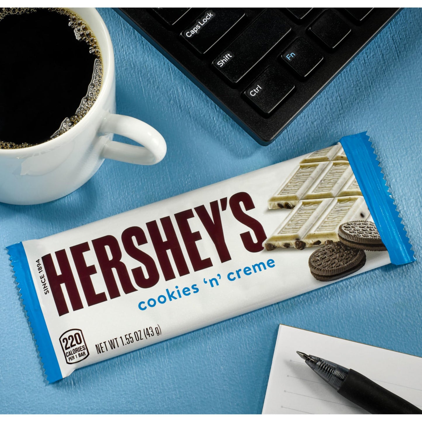 Hershey'S Cookies 'N' Creme Candy Bars, 1.55 Oz (36 Count)