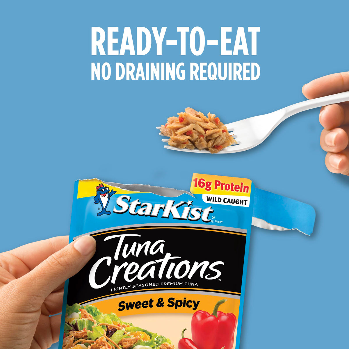 StarKist Tuna Creations Sweet & Spicy, Single Serve Pouch, 2.6 oz