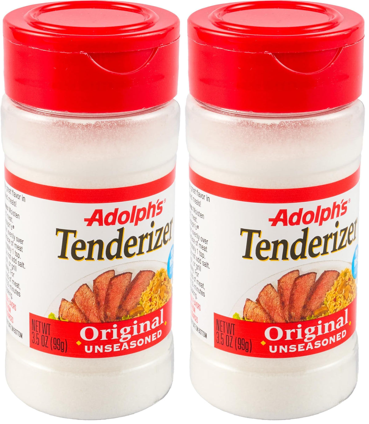 Adolphs Original Unseasoned Tenderizer, 3.5 oz (Pack of 2)