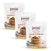 Jovial Organic Einkorn Pancake & Waffle Mix - Pancake Mix  Top-Grade Batter Flour For Waffle Maker  Fast & Easy Breakfast Food  Non-Gmo  Usda Organic - 16 Oz (Pack Of 3)