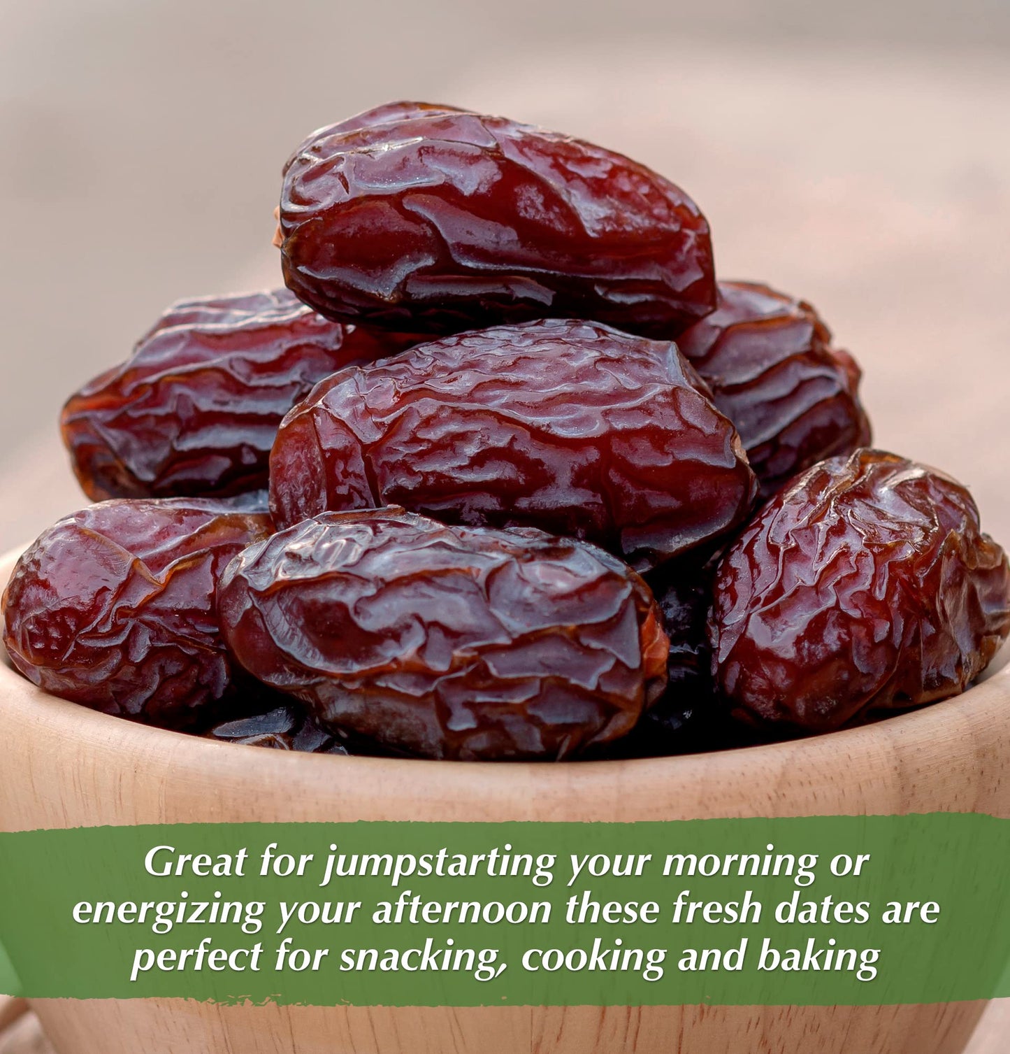 Nuts U.S. - Natural Medjool Dates | Grown In California Desert | Juicy And Sweet | No Added Sugar And Preservatives | Chewy Text