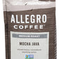 Allegro Coffee Mocha Java Ground Coffee, 12 Oz