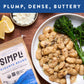 SIMPLi Organic Gigantes Beans, Dried White Beans, High Fiber, Buttery Flavor, 12 oz