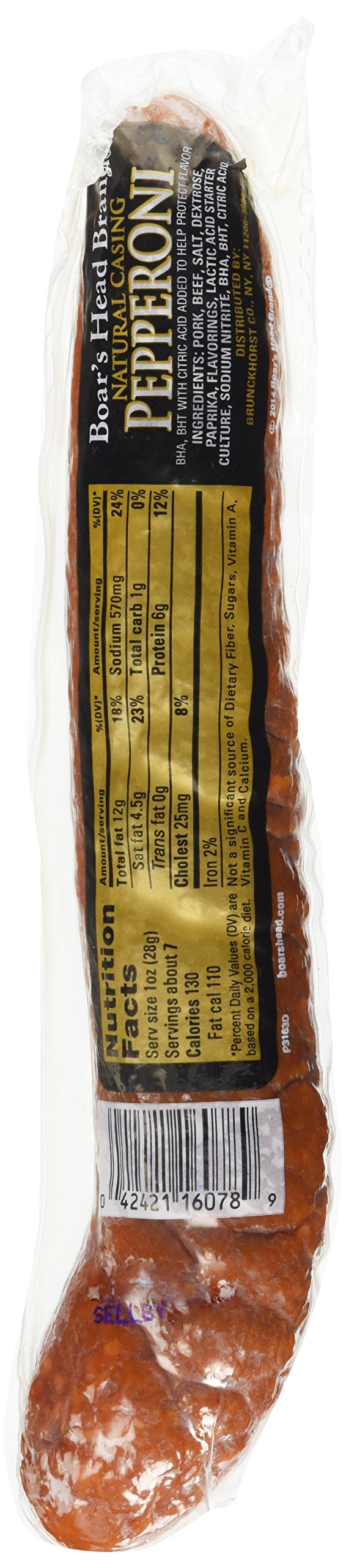 Boars Head Natural Casing Pepperoni