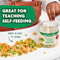 Nurture Life Finger Foods, Beef Meatloaf With Broccoli & Squash, Freshly Made Baby & Toddler Meals, Stage 3 Finger Foods For Sel
