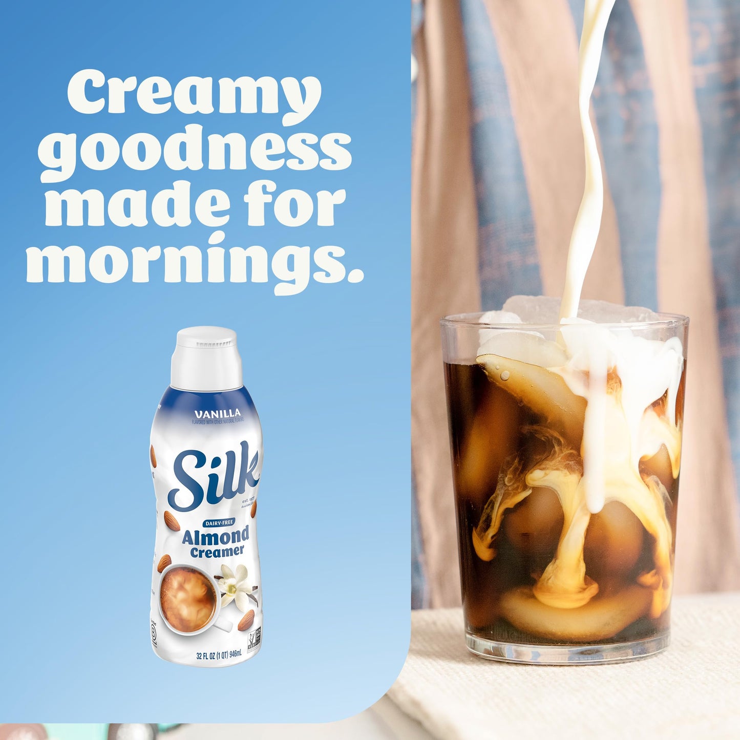 SILK ALM VANILLA CREAMER (6x32.00)