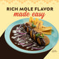 Dona Maria Ready To Serve Mole Sauce 2 Pack, 25.4 Oz - Authentic Mexican Mole - Made With Real Chocolate, Peanuts, And Spices -