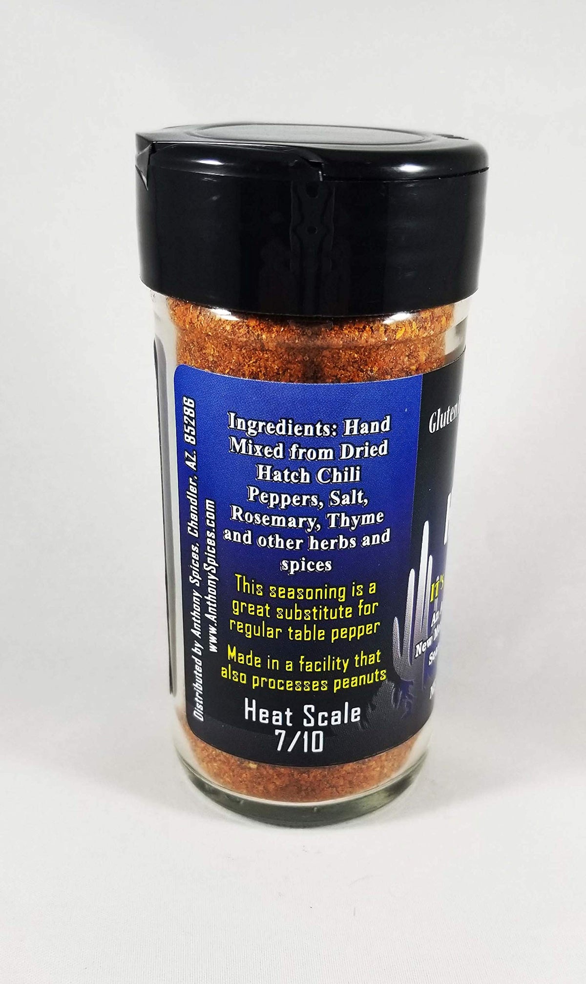 Anthony Spices Arizona Hatch Chile Pepper Seasoning - Glass Shaker Bottle