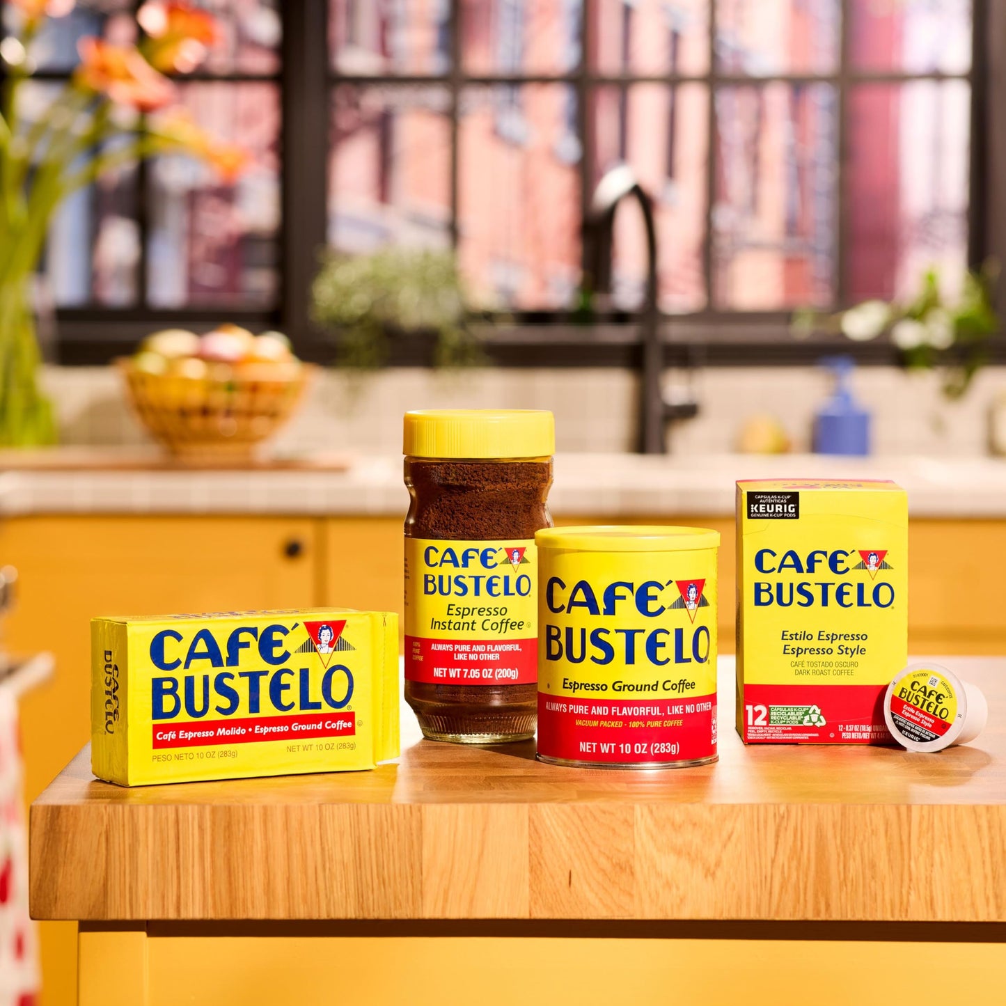 Caf   Bustelo Espresso Dark Roast Ground Coffee, 10 Ounces