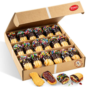 Cookie Gift Basket  18 Italian Cookies Individually Wrapped Cookies  Shortbread Cookies  Food Gifts For Him Or Her  Holidays Bir