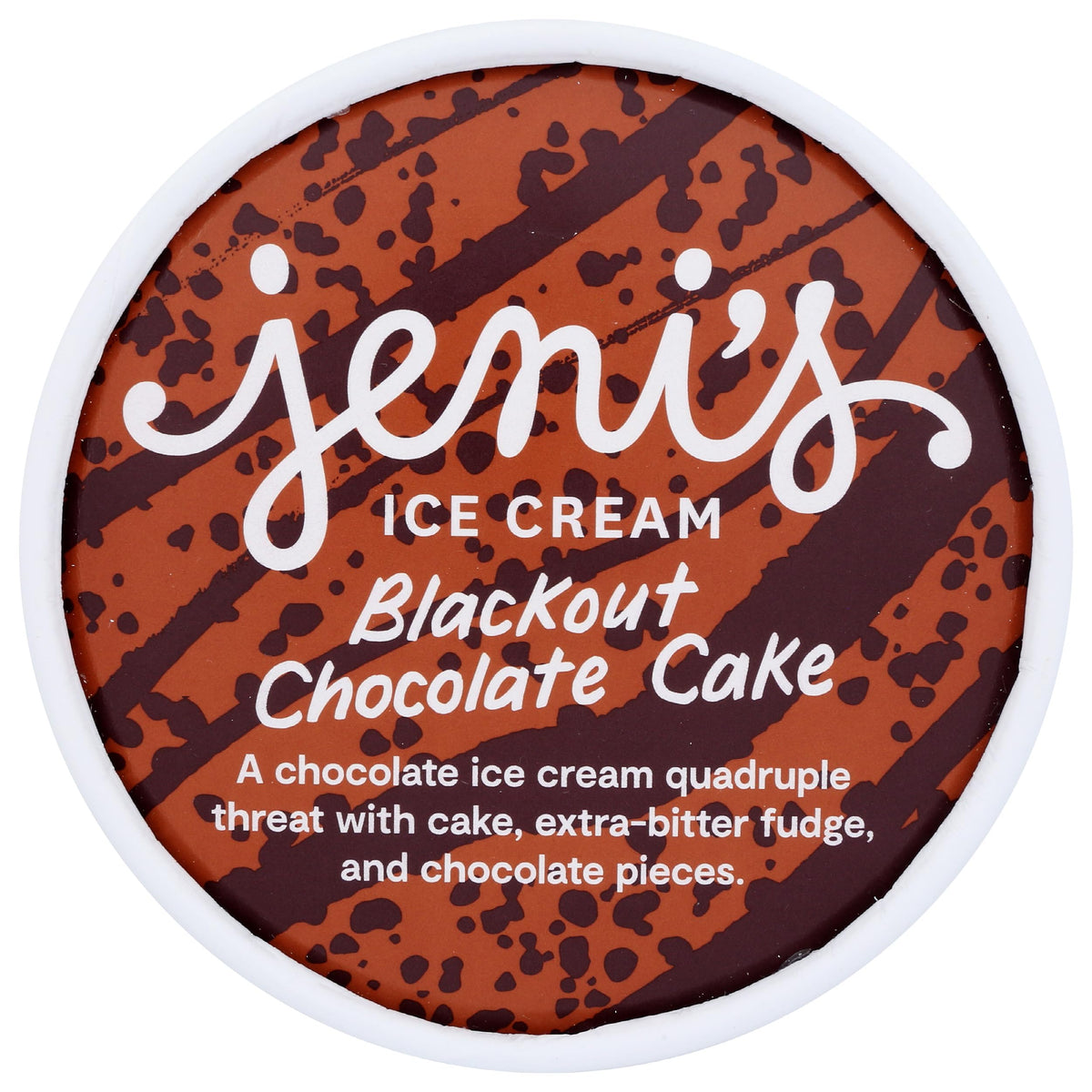 JENIS SPLENDID ICE CREAMS Blackout Chocolate Cake Ice Cream, 1 PT