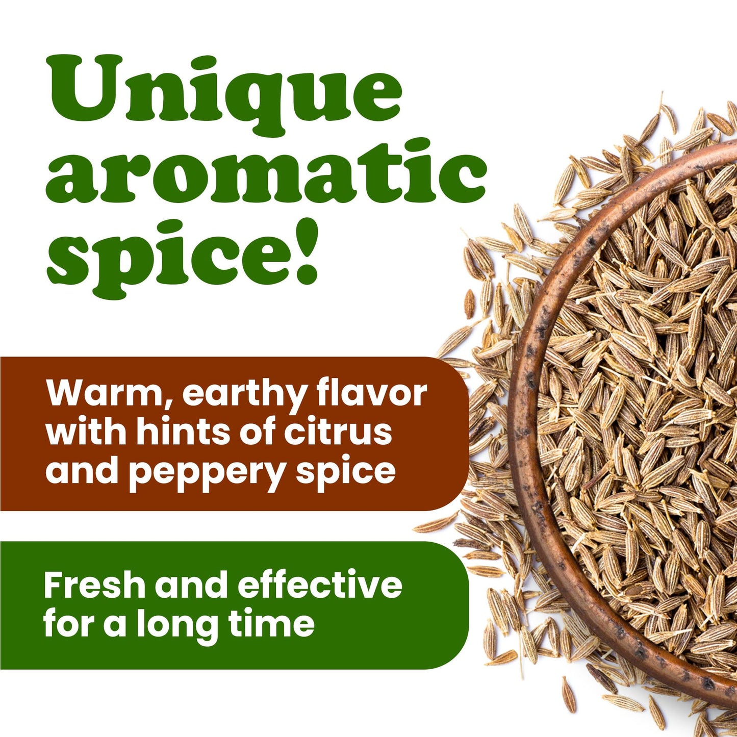 Food To Live Organic Cumin Seeds, 10 Pounds - 100% Natural, Non-Gmo, Aromatic Seasoning, Perfect For Spices, Baking And Pickling