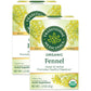 Traditional Medicinals Organic Fennel Herbal Tea, Promotes Digestive Health, (Pack Of 2) 32 Tea Bags Total