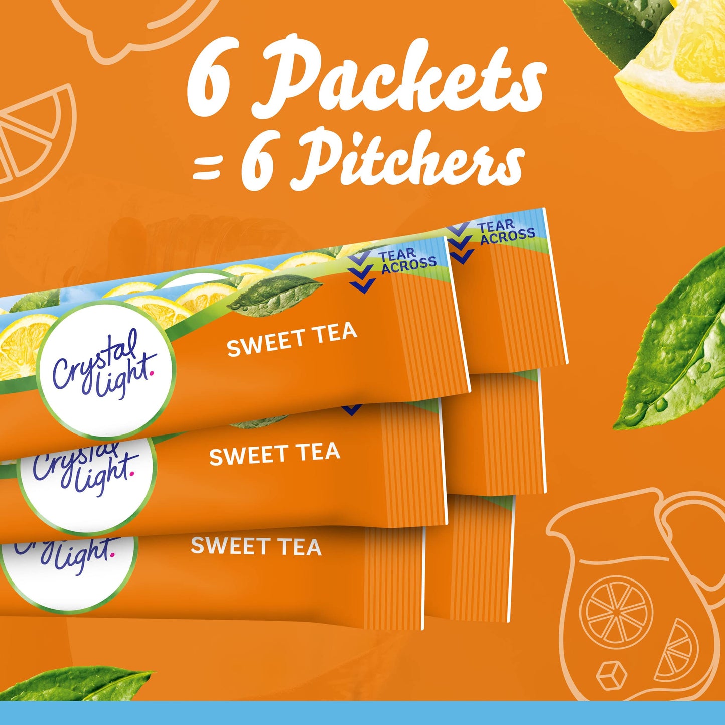 Crystal Light, Sweet Tea, 1.56 Ounce