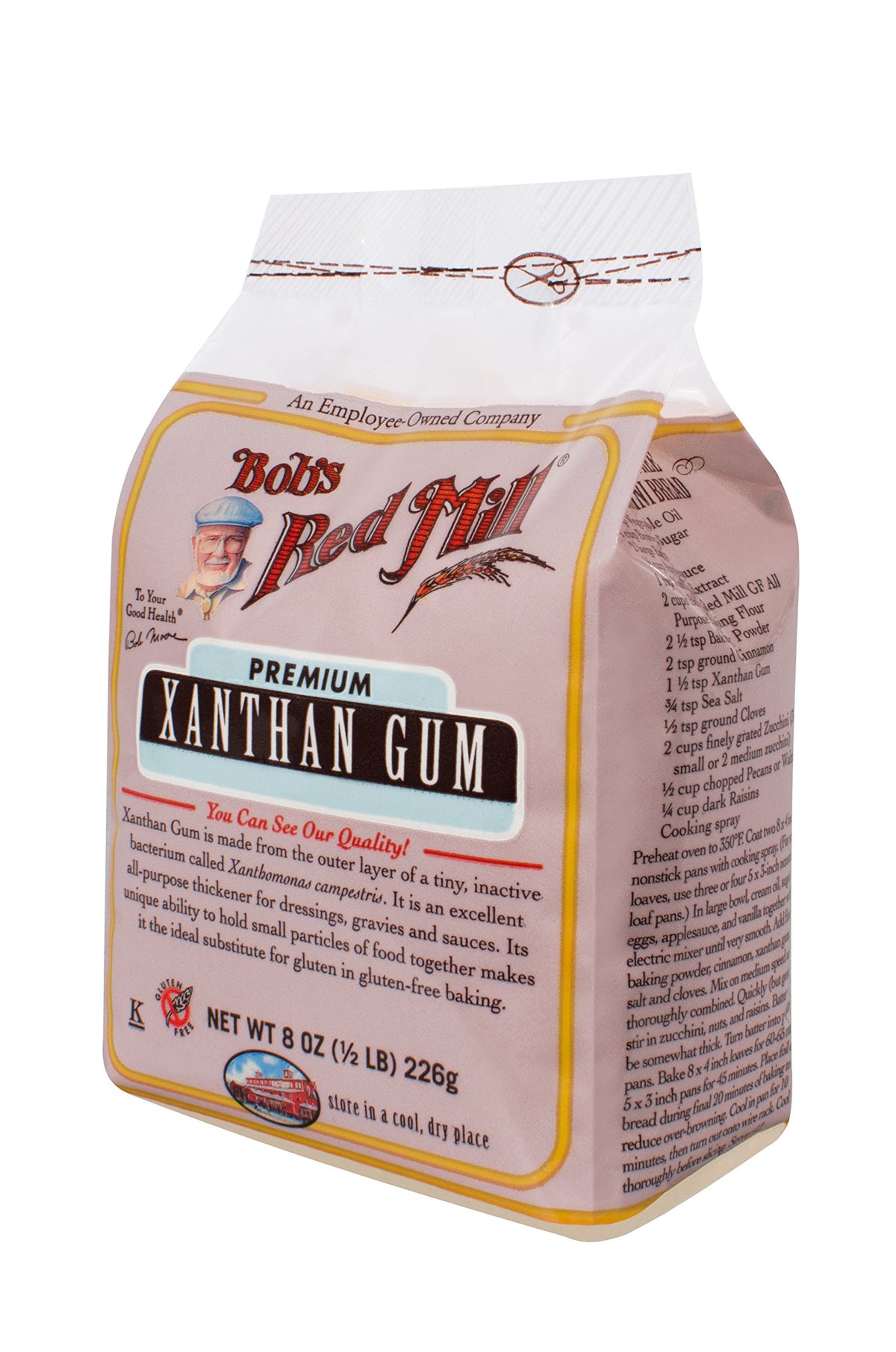 Bobs Red Mill Xanthan Gum, 8oz (Pack of 1) - Vegan, Keto Friendly, Kosher