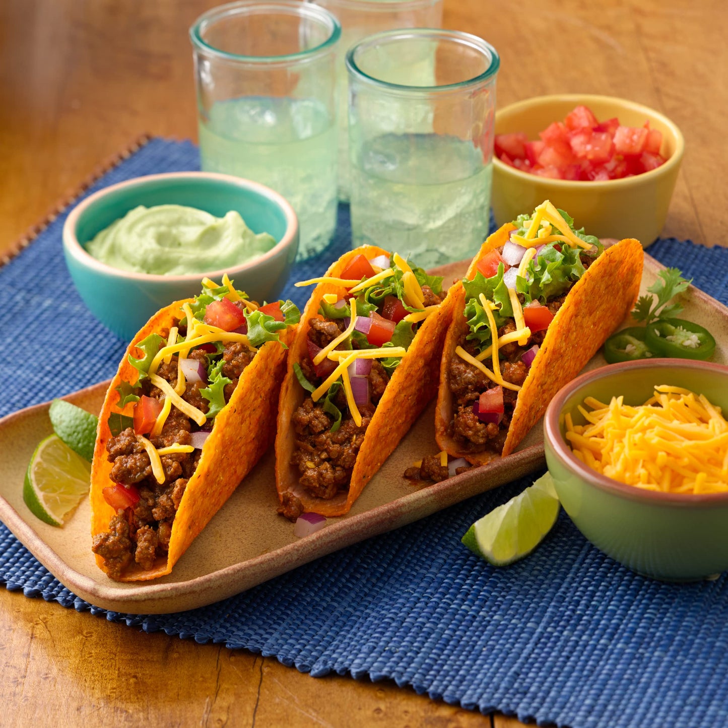 Old El Paso Stand 'N Stuff Bold Nacho Cheese Flavored Taco Dinner Kit, 9.5 Oz.