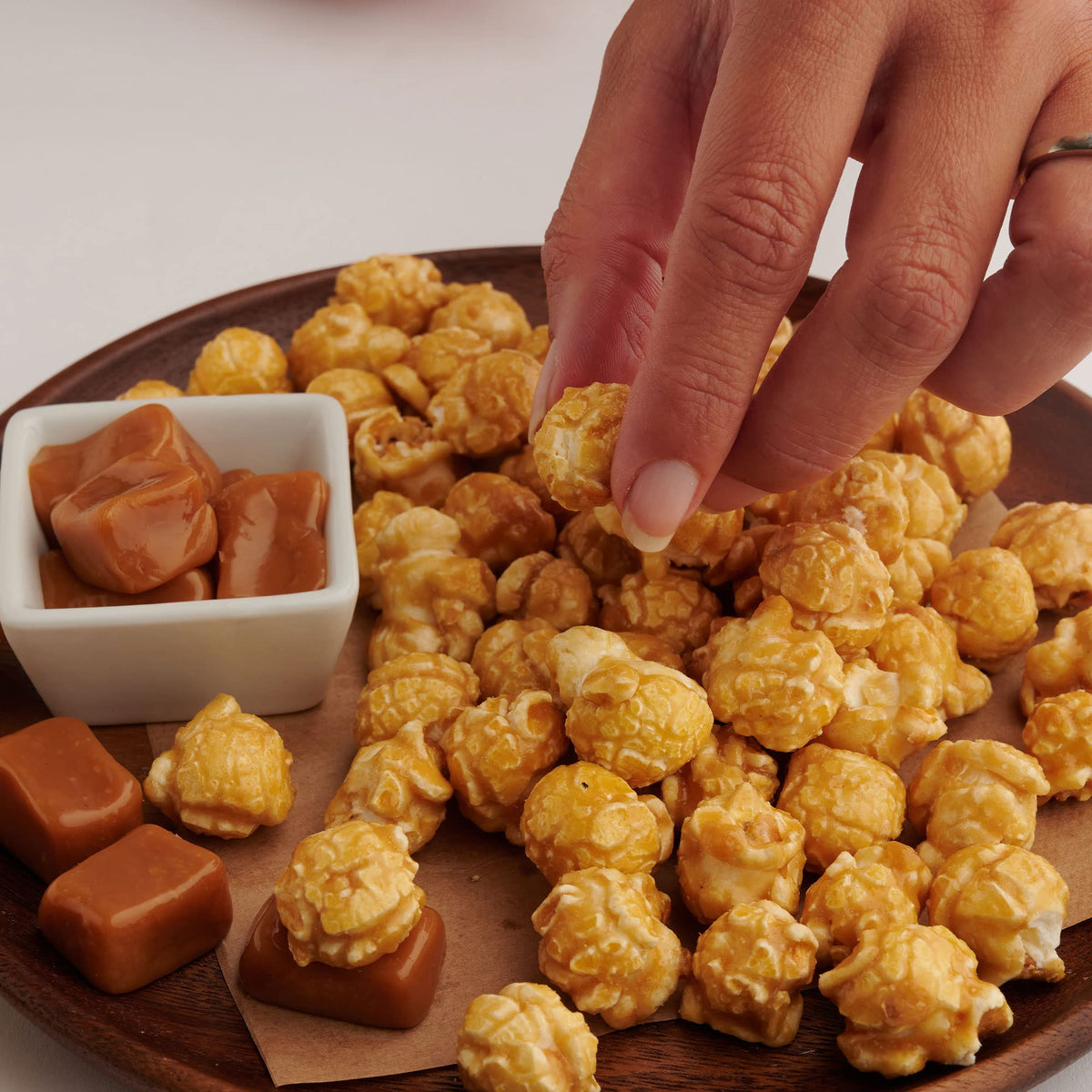 Popcornopolis Caramel Corn Popcorn, 9.5 Oz - Sweet & Crunchy Snack, Perfect for Movie Nights and Parties