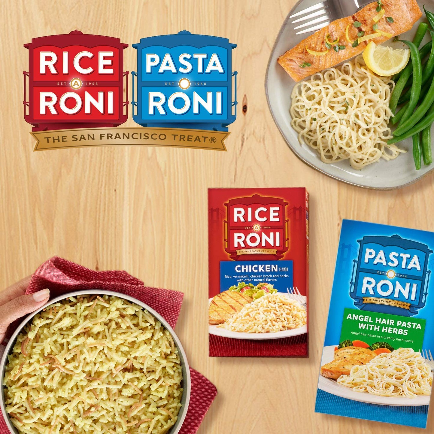 Pasta Roni, Butter & Garlic Angel Hair, 4.7Oz Boxes (12 Pack)
