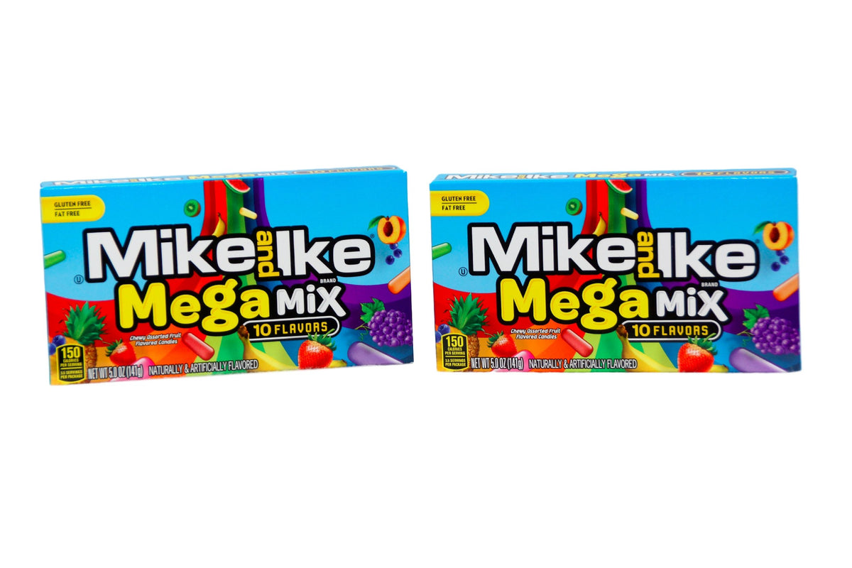 New Flavor Mike And Ike Megamix Theater Box (2 Pack)